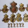 Vintage Collection of Irish regiments cap and collar badges Image 5
