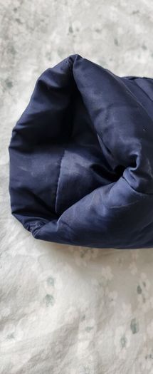 Navy Padded winter coat with Belt size M /12