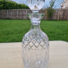 Waterford Lismore Cut Crystal Spirit Decanter in Ball Stopper