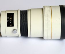 Sony\Minolta A mount lens. The APO 200mm F2.8