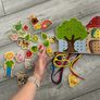 wooden threading game Image 2