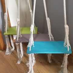 Unique indoor swing fir any room in your house, fun for kids and adults