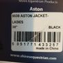 New Shires Aston Black Ladies Show Jacket Image 3