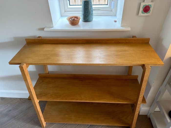 oak console