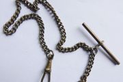 Antique Pocket Watch Chain T Bar