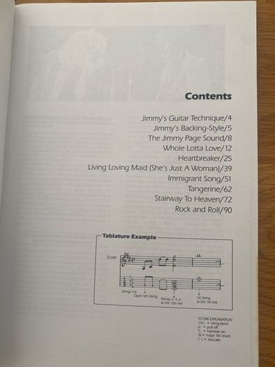 Led Zeppelin Jimmy Page Guitar Tab