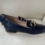 Kate Appleby Navy Patent Shoes Image 3
