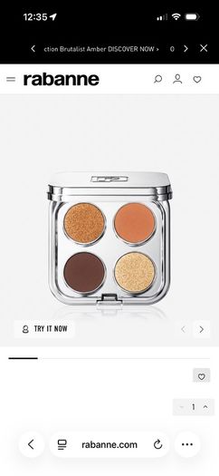Rabanne Eyephoria Handbag Palette - No More Drama