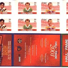 2001 Ireland GAA Hall of Fame Stamp Booklet Mint Never Hinged (MNH. Hibernian HB89.
