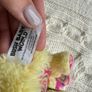 Bush Baby World PLUSH Yellow & floral Moveable Eyes 2018 about 6" Used Glue on the tail Please look at the pictures Image 8