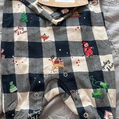Christmas baby grow