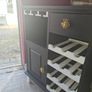 Drinks cabinet unit wine holder Image 2