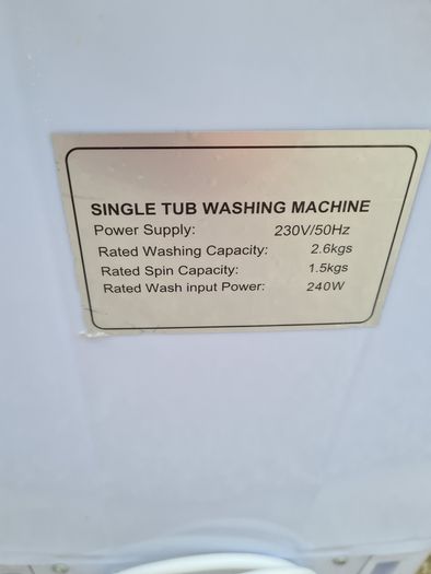 2 In 1 Portable Mini Washing Machine Fully Automatic Compact Washer Spin Dryer