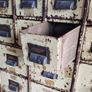 Vintage Industrial Metal Cabinet Image 2