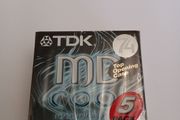 Minidiscs - TDK MD 74 Minute.
