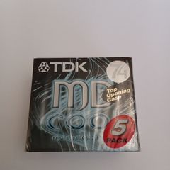Minidiscs - TDK MD 74 Minute.