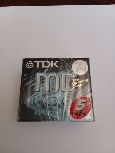 Minidiscs - TDK MD 74 Minute.