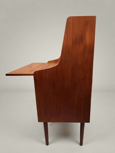 Stylish and Practical Danish Teak Secretary Desk