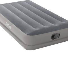NEW SALE | Dura-Beam Standard Series Prestige Mid-Rise Air Mattress with Fastfill USB Powered Internal Air Pump, durable Fiber-Tech interior construction, Twin