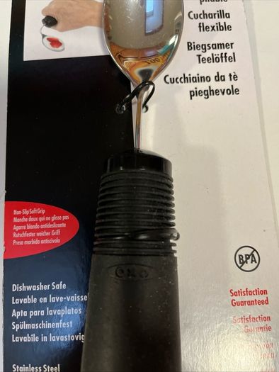 2 x OXO Set Good Grips Bendable Spoon - Special Needs - Arthritis Care. New in Pkg.