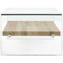 Coffee Table Clear 98x45x31 cm Tempered Glass Image 7