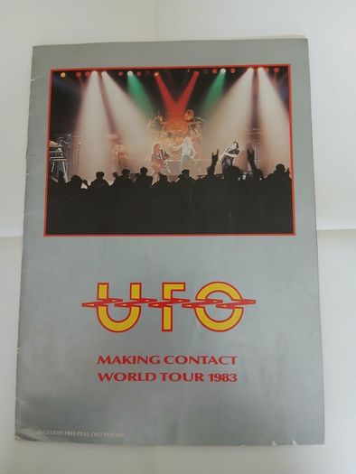UFO Tour programme and poster