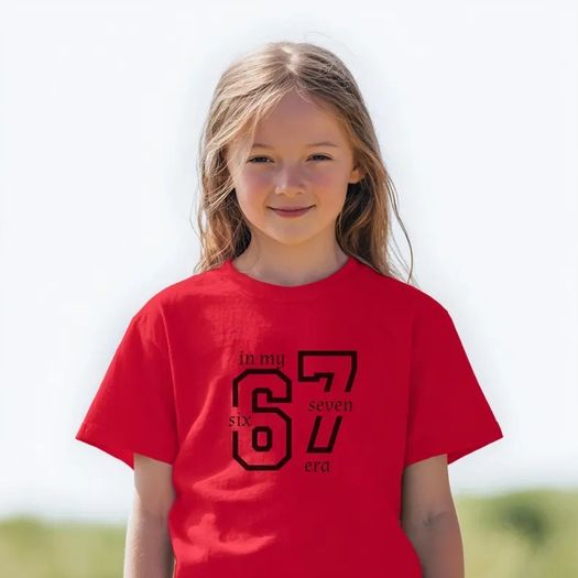 In My 67 Era Hoodie for Kids, Cute Trendy Youth Hoodie, Six Seven T-Shirt, Viral Kids Meme Tee, Tween Trendy Sweatshirt
