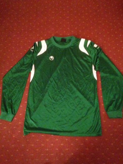 Set of 5 a side soccer jerseys.