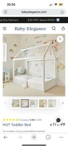 Baby Elegance Toddler Hut Bed