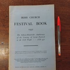 1932 Irish Church book