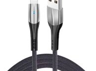 main image for ad New 1m Premium LED for iPhone Fast Charge 3.0 USB Cable Aluminum Ends #915