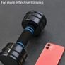 Northdeer Steel Dumbbells Ultracompact Adjustable 2.5kg 5kg 7.5kg 10kg 15kg 25kg Chrome Dumbbell with Foam Handles Home Gym Workout Choice of Size Image 2