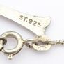 Vintage Sterling Silver Jerusalem Cross Necklace Image 4