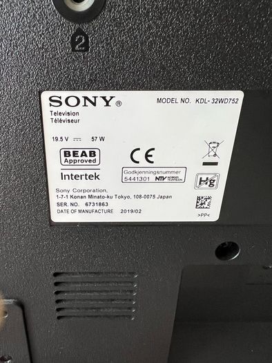Sony TV 32"