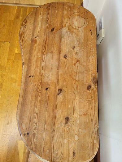 Wooden side table