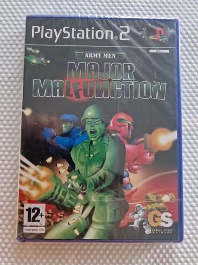 Brand new game sealed Army Men Major Malfunction PlayStation2 Ps2 Games Original