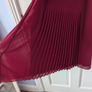 Karen Millen Midi Dress Deep Berry/Purple Shade Size UK 8 Image 6
