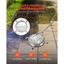 24" Pressure Washer Surface Cleaner, Stainless Steel Pressure Washer Attachments with 4 Wheels, 4000 Max PSI, 3/8 Quick Connector, 2 Spray Nozzles Image 3