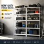 Storage Shelves Set of 2  Heavy Duty Garage Shelving 200 x 100 x 50cm Image 3