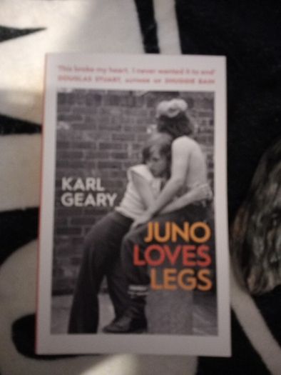 juno loves legs ..karl geary