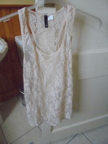H&M Lacey Sleeveless Top for Sale
