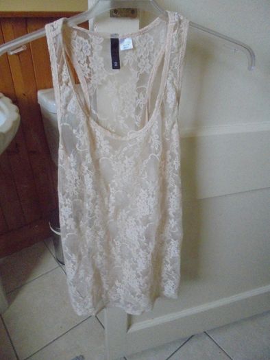 H&M Lacey Sleeveless Top for Sale