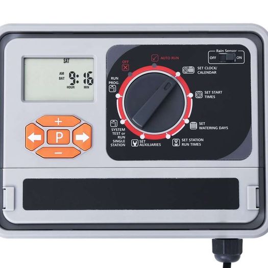 Garden Water Irrigation Controller with 6 Solenoid Valves