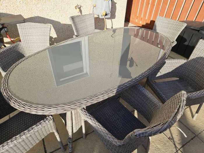 Garden table and chairs