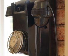 Irish P&T Bakelite Wall Telephone