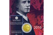 Greece 2 Euro Commemorative Coin 2016 - Dimitri Mitropoulos. Coincard