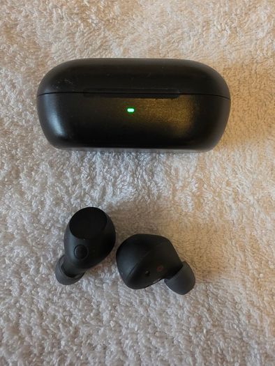 Sony wireless WF-C710N earbuds with charging case