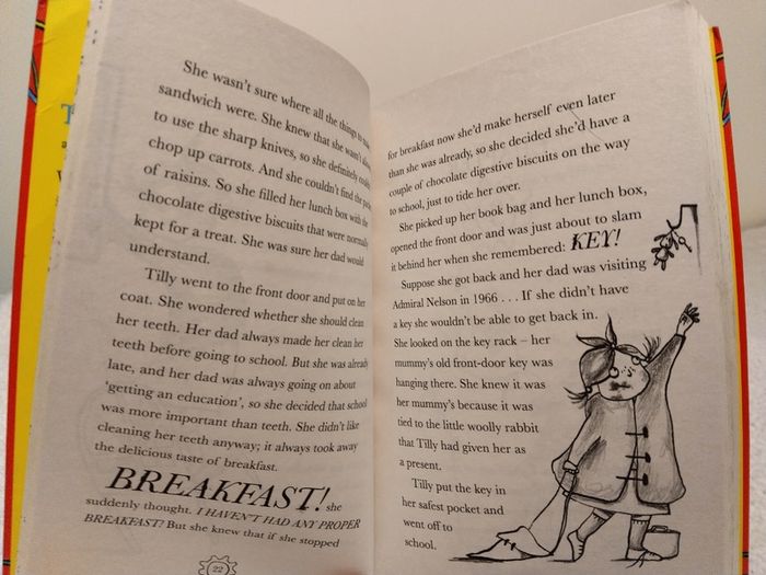 Tilly and the time machine by Adrian Edmondson