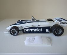 Vintage Hot Wheels 1/25 Brabham BT49C - Nelson Piquet - Made in Italy