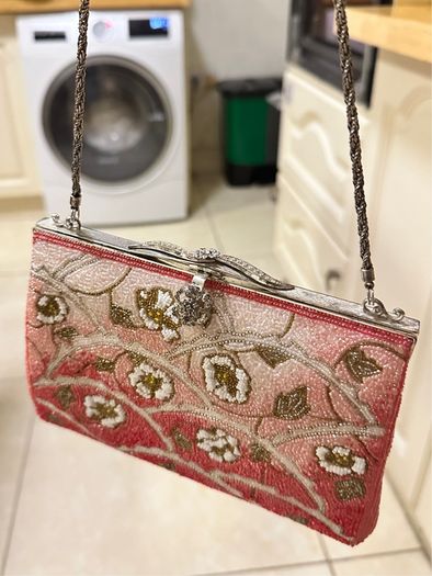 Vintage Hashimoto beaded handbag